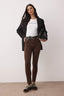 Trendyolmilla Kahverengi Yüksek Bel Esnek Skinny Jeans TWOAW24JE00068