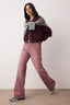 Trendyolmilla Gül Kurusu Normal Bel Wide Leg Jeans TWOSS24JE00011