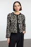 Trendyolmilla Kahverengi Leopar Desenli Triko Hırka TWOAW25HI00378