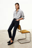 Trendyolmilla Siyah Yüksek Bel Mom %100 Pamuk Non-Stretch Jeans TWOSS23JE00085