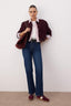 Koyu Mavi Yüksek Bel Straight Jeans TWOAW26JE00249