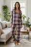 Trendyolmilla Çok Renkli Pamuklu Ekoseli Kışlık Kalın Flanel Dokuma Pijama Takımı THMAW26PT00175