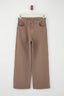 Trendyolmilla Vizon Yüksek Bel Bilek Boy Culotte %100 Pamuklu Jeans TWOAW26JE00190