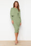 Mint 2'li Midi Triko Basic Hırkalı Elbise TWOSS23EL00738