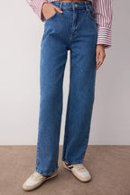 Mavi Yüksek Bel Comfort Yeni Straight Jeans TWOAW26JE00148