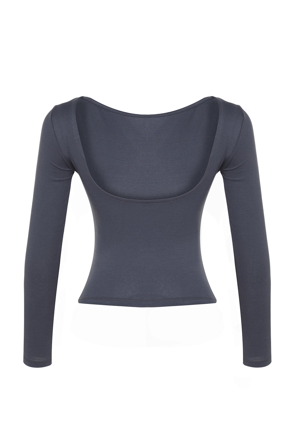 Trendyolmilla Kırmızı Pamuklu Esnek Sırt Dekolteli Fitted/Vücuda Oturan Esnek Bluz TWOAW24BZ00160