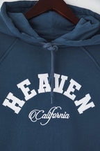 Teen Petrol Slogan Nakışlı Oversize/Geniş Kalıp Kapüşonlu Örme Sweatshirt TWOAW26SW00175