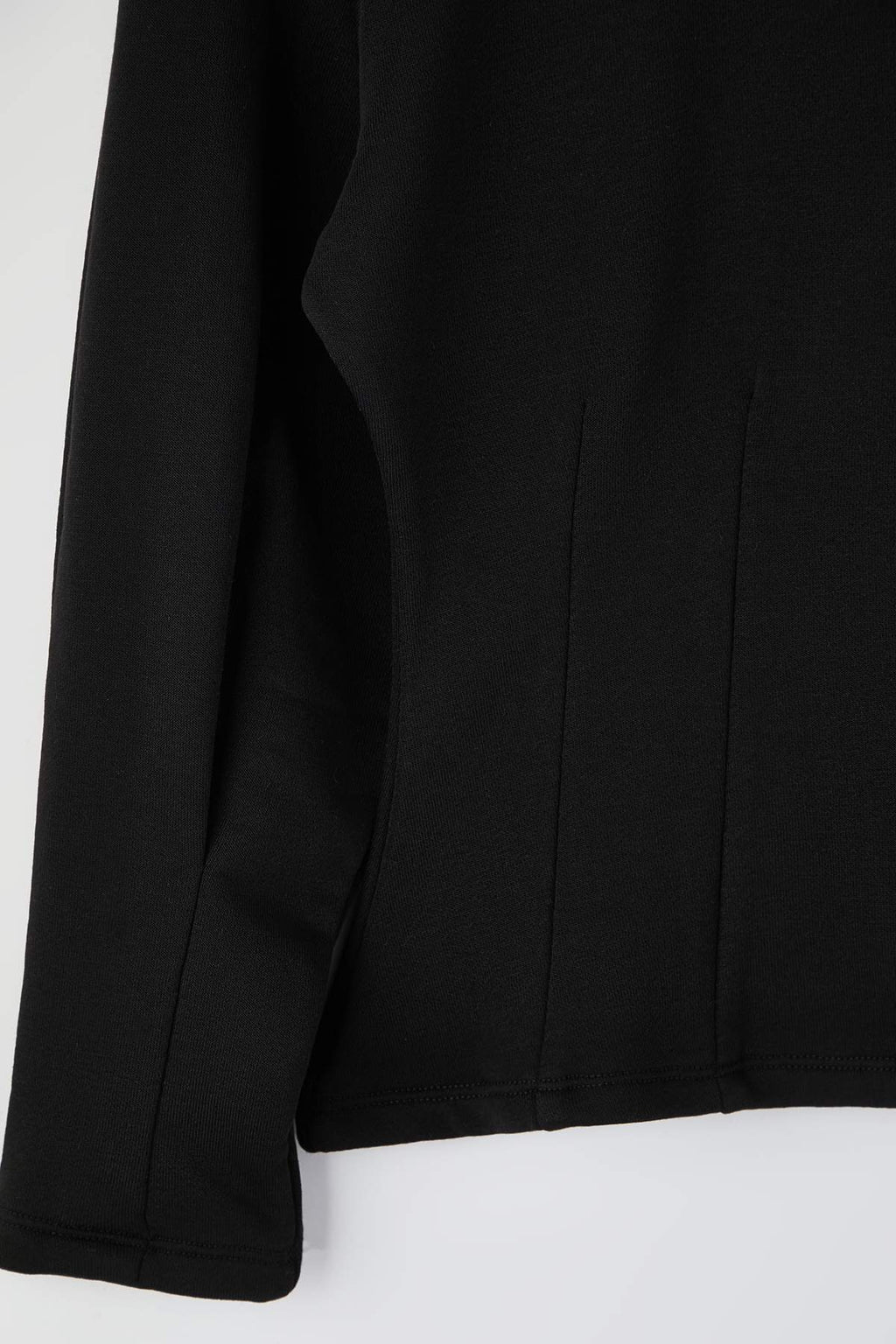 Trendyolmilla Kahverengi Kalın Şardonsuz Belden Oturmalı Bisiklet Yaka Örme Sweatshirt TWOAW26SW00068