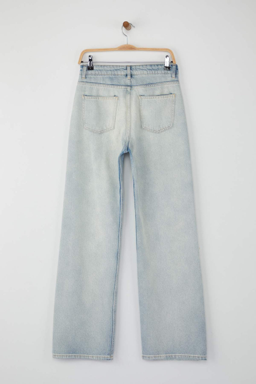 Mavi Vintage Yıkama Yüksek Bel Geniş Paça Wide Leg Jeans TWOAW26JE00072