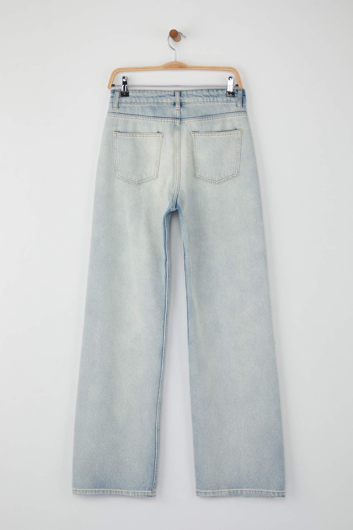 Mavi Vintage Yıkama Yüksek Bel Geniş Paça Wide Leg Jeans TWOAW26JE00072