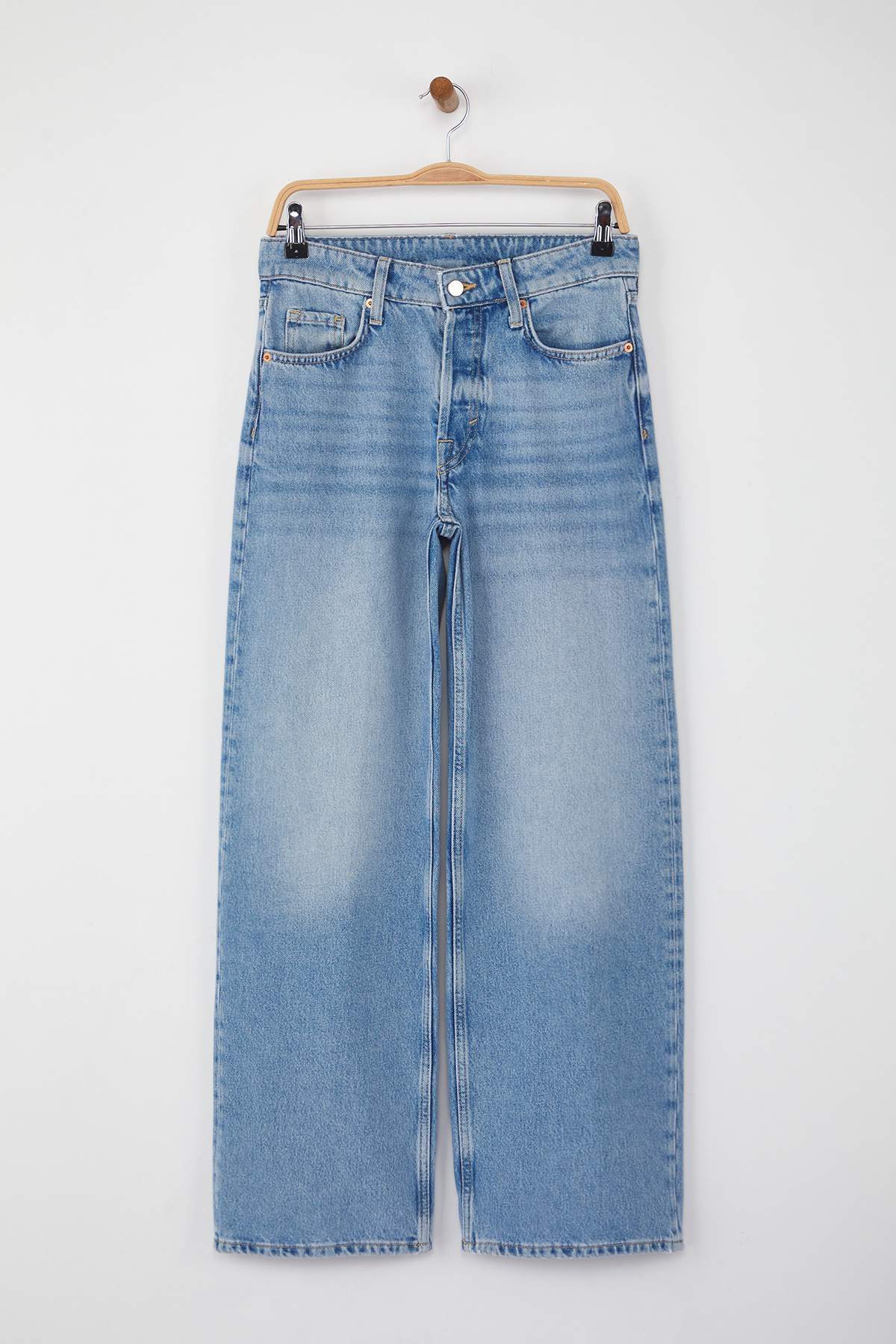Mavi Yüksek Bel Wide Leg Jeans TWOAW26JE00189
