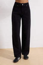 Trendyolmilla Mavi Yüksek Bel Baggy %100 Pamuk Non-Stretch Jeans TWOAW25JE00130