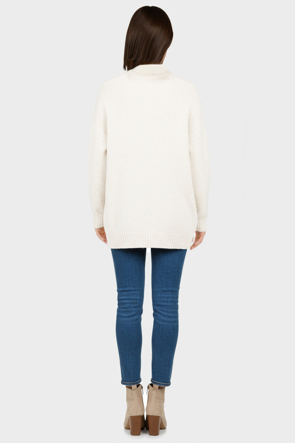 Trendyolmilla Taş Geniş Kalıp Yumuşak Dokulu Triko Kazak TWOAW23KZ00469