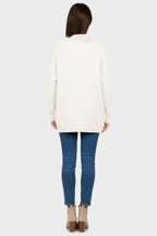 Trendyolmilla Taş Geniş Kalıp Yumuşak Dokulu Triko Kazak TWOAW23KZ00469