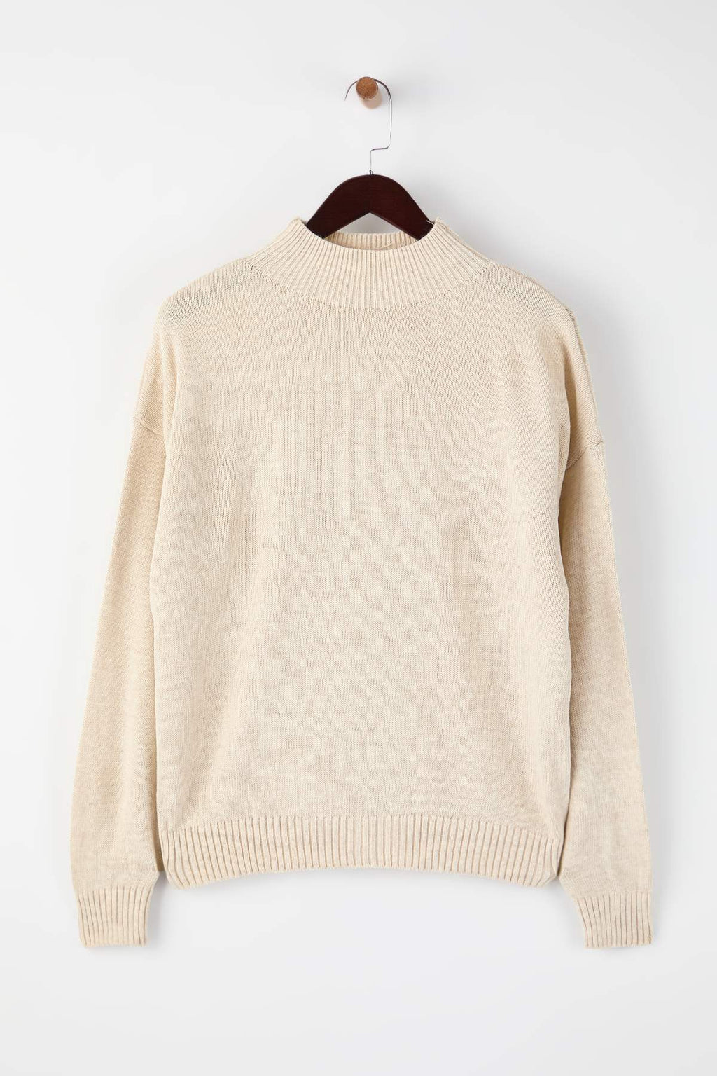 Trendyolmilla Siyah-Ekru Basic İkili Paket Triko Kazak TWOAW26KZ00232