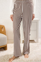 Trendyolmilla Mint %100 Pamuklu Çizgili Ayıcıklı Örme Pijama Takımı THMAW25PT00171