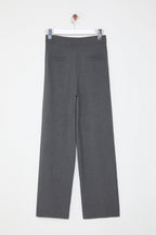 Trendyolmilla Bej Wide Leg Geniş Paça Pileli Dokuma Pantolon TWOAW25PL00105
