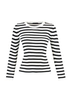 Trendyolmilla Lacivert Basic Çizgili Triko Kazak TWOAW21KZ0942