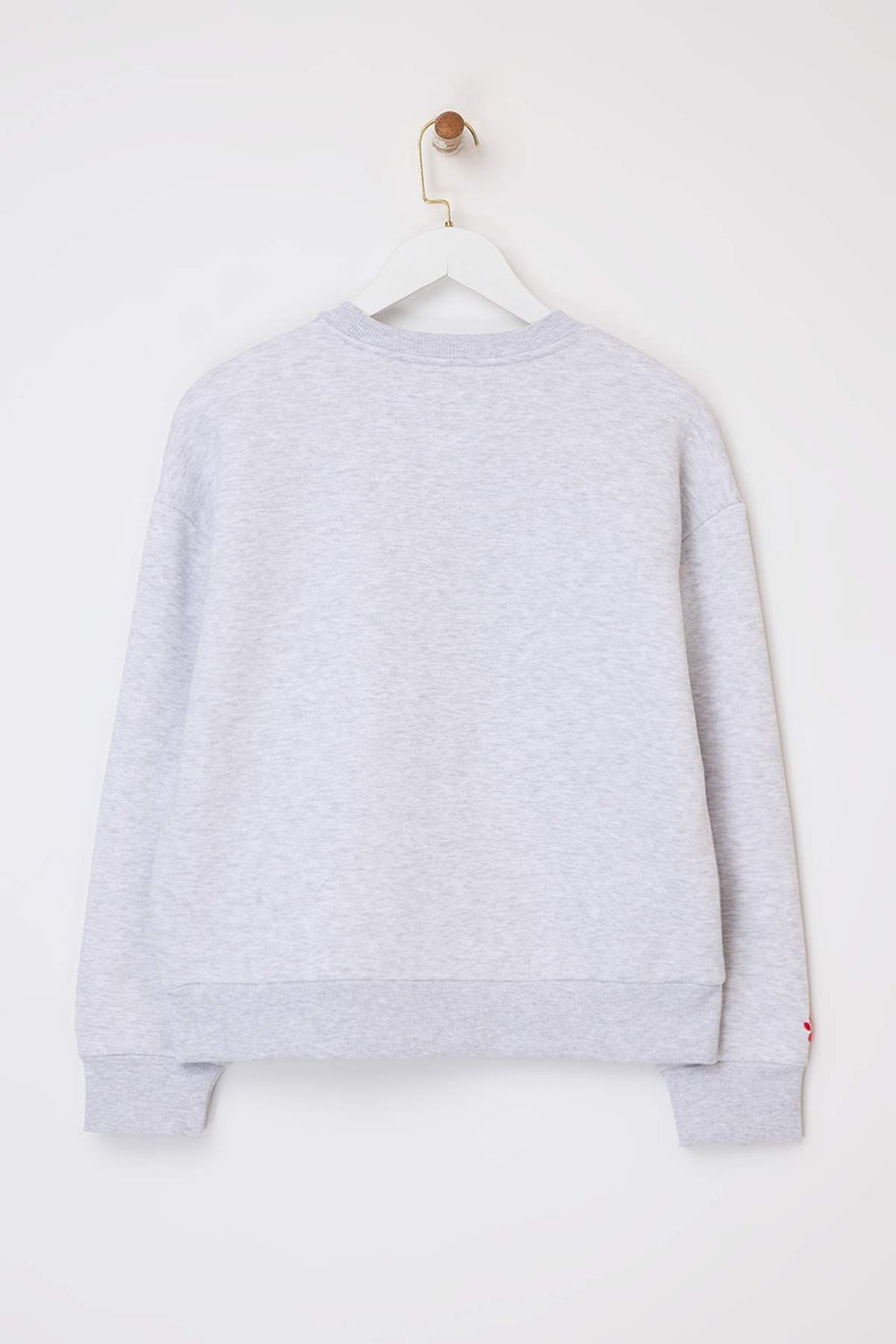 Trendyolmilla Kar Melanj Örme Sweatshirt TWOAW26SW00200