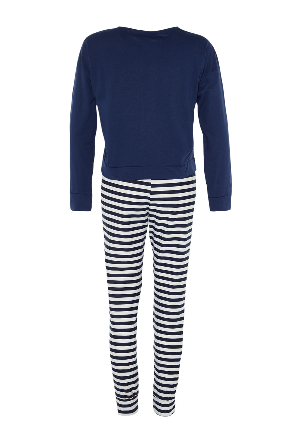 Trendyolmilla Pembe %100 Pamuklu Ayıcıklı Örme Pijama Takımı THMAW21PT0302