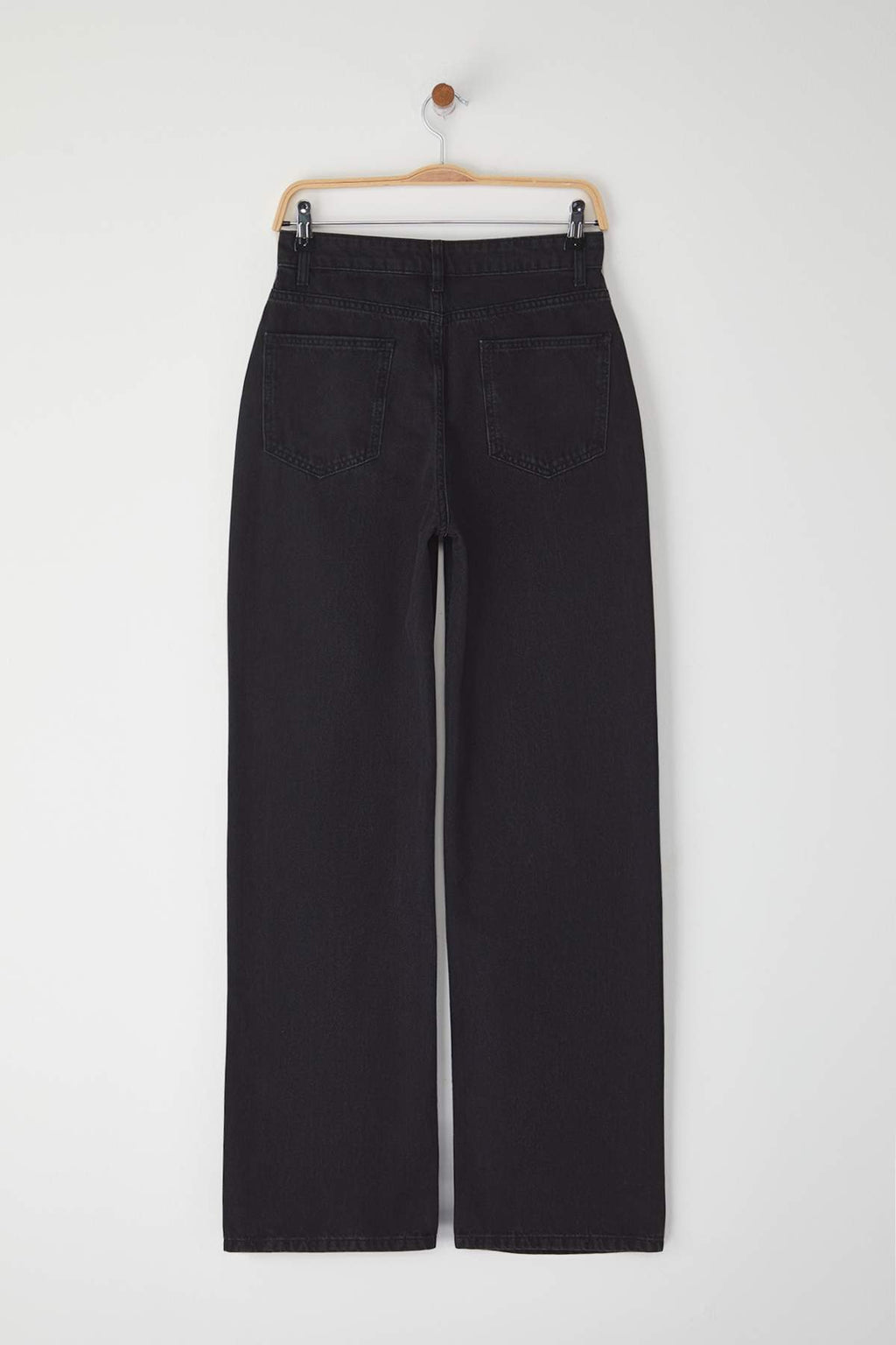 Trendyolmilla Açık Mavi Yüksek Bel Wide Leg Jeans TWOSS25JE00278