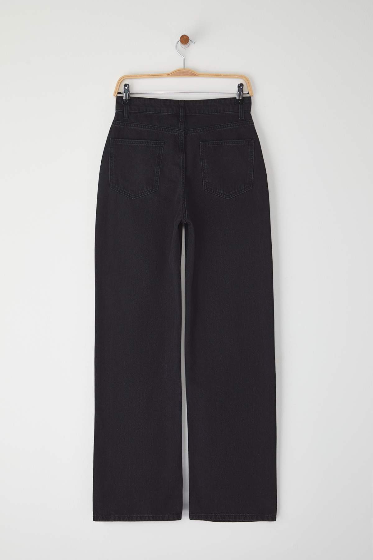 Trendyolmilla Açık Mavi Yüksek Bel Wide Leg Jeans TWOSS25JE00278