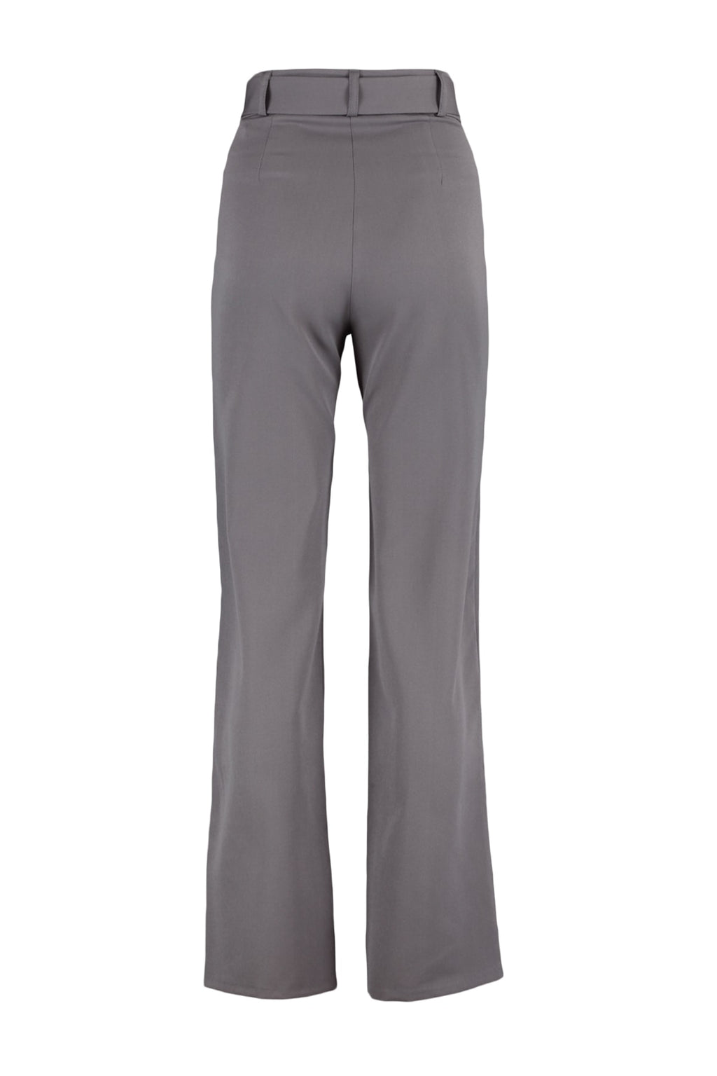 Antrasit Kemerli Straight/Düz Kesim Dokuma Kumaş Pantolon TWOSS21PL0104