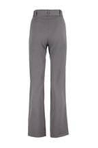 Antrasit Kemerli Straight/Düz Kesim Dokuma Kumaş Pantolon TWOSS21PL0104
