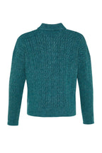 Trendyolmilla Mavi Geniş Kalıp Yumuşak Dokulu Triko Kazak TWOAW21KZ2635