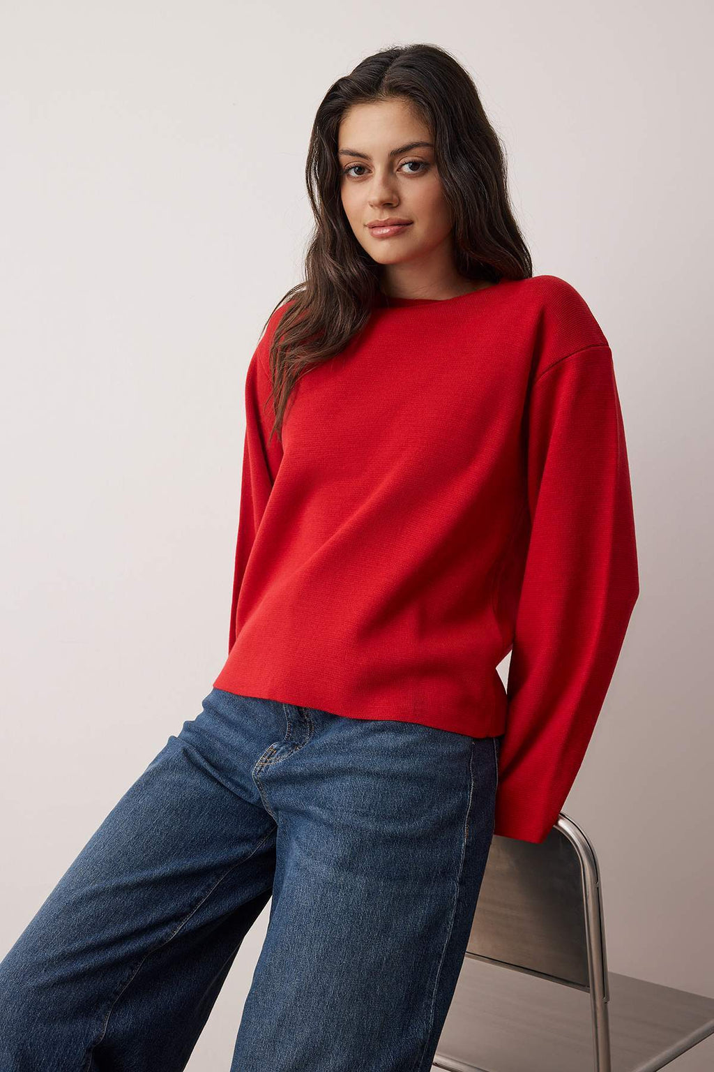 Trendyolmilla More Sustainable Taş Basic Triko Kazak TWOAW25KZ00313