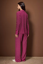 Mürdüm Etnik Viskon Dokuma Pijama Takımı THMAW26PT00112