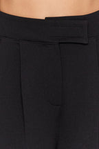 Trendyolmilla Yunus Gri Cırt Cırt Kapamalı Yüksek Bel Pileli Wide Leg/Geniş Kesim Örme Pantolon TWOAW24PL00177
