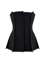 Trendyolmilla Kahverengi Limited Edition Fitted Straplez Dokuma Bluz TWOAW26BZ00155