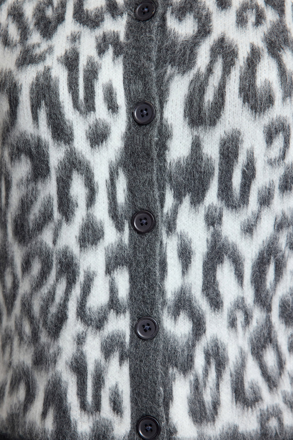 Trendyolmilla Kahverengi Leopar Desenli Triko Hırka TWOAW25HI00378
