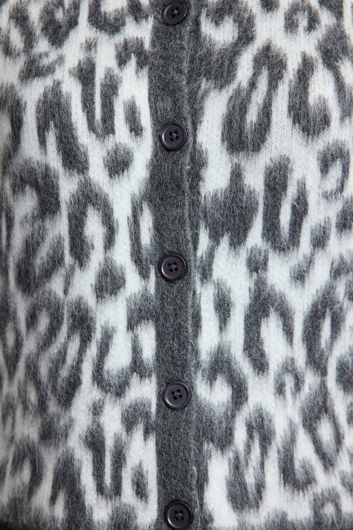 Trendyolmilla Kahverengi Leopar Desenli Triko Hırka TWOAW25HI00378