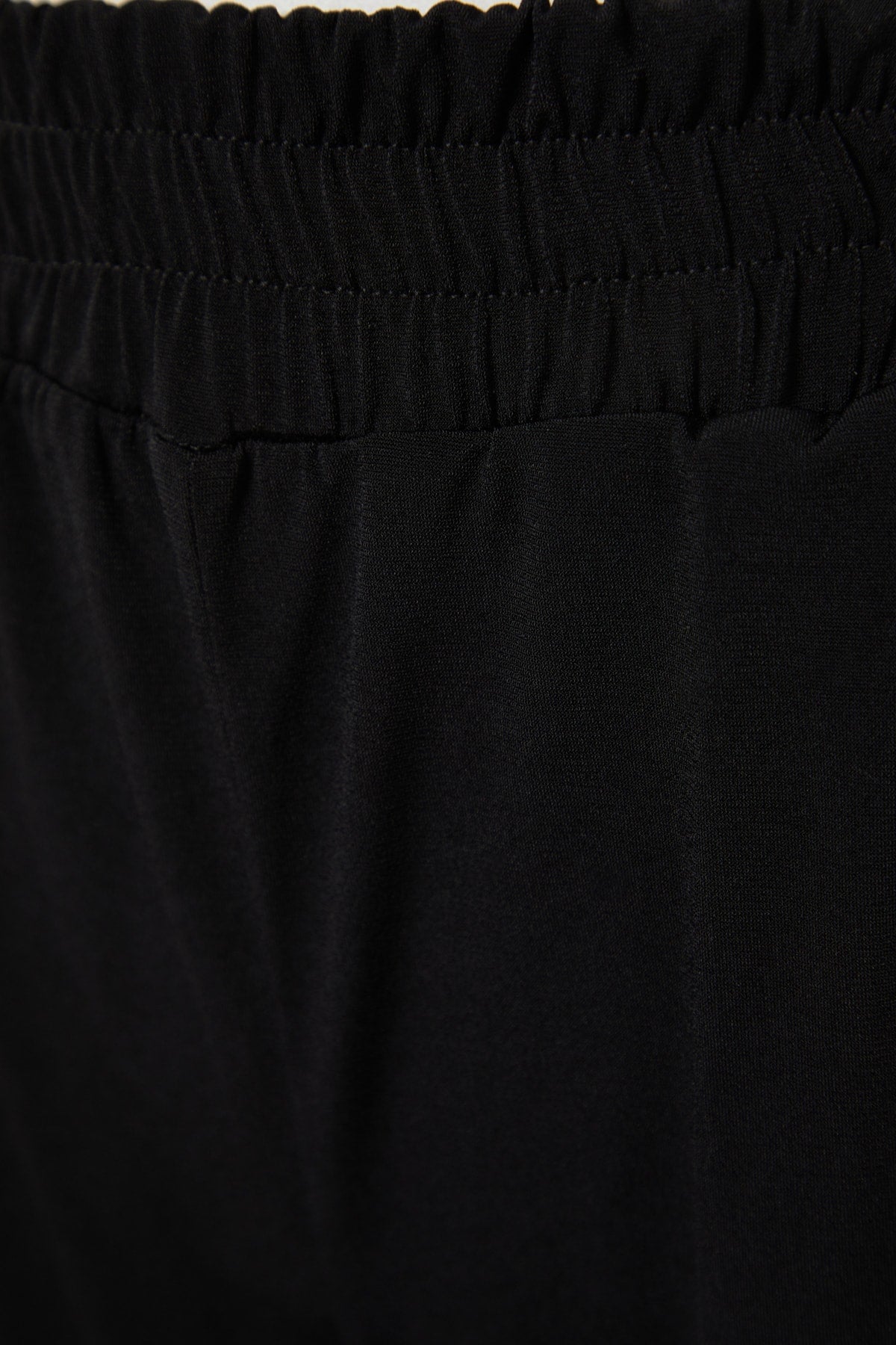 Trendyolmilla Lacivert Wide Leg/Rahat Kesim Yüksek Bel Esnek Pantolon TWOSS23PL00129