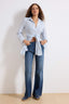 Trendyolmilla Lacivert Yüksek Bel Wide Leg Geniş Paça %100 Pamuk Non-Stretch Jeans TWOSS22JE0242