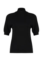 Trendyolmilla Bordo Merserize Görünümlü Premium İplik/Özel İplik Basic İnce Triko Bluz TWOAW24BZ00005