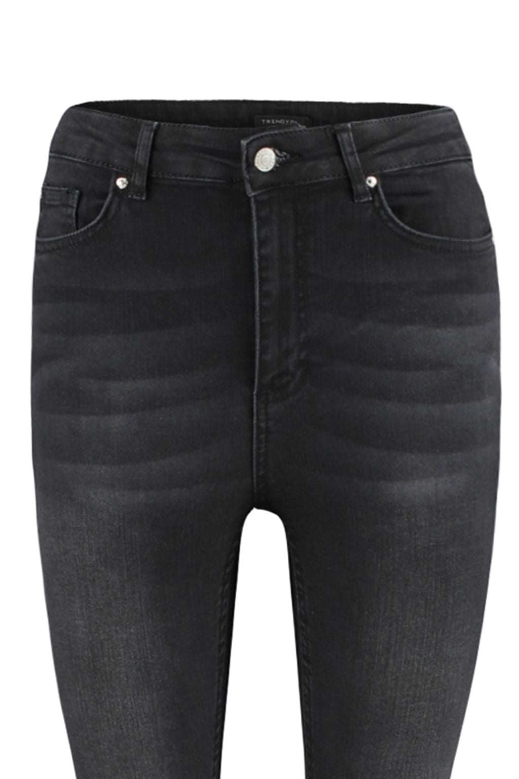 Trendyolmilla Gece Mavisi Vücudu Saran Yüksek Bel Ekstra Esnek Skinny Jeans TWOSS23JE00080