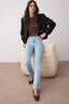 Açık Mavi Yüksek Bel Straight Düz Kesim Comfort Jeans TWOAW26JE00184