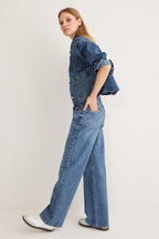 Mavi Yüksek Bel Wide Leg Jeans TWOSS25JE00068