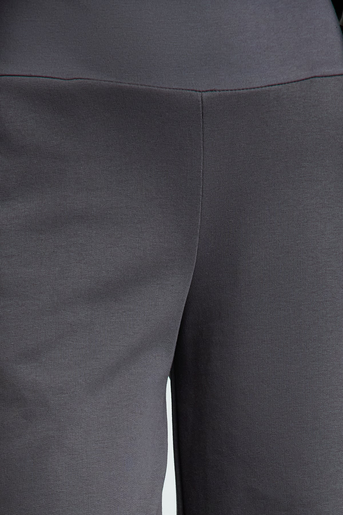 Trendyolmilla Gri Ince Ekstra Yüksek Bel Wide Leg/Geniş Kesim Pantolon TWOAW25PL00026
