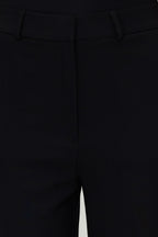 Siyah Bootcut/Çizme Paça Dokuma Pantolon TWOSS24PL00024