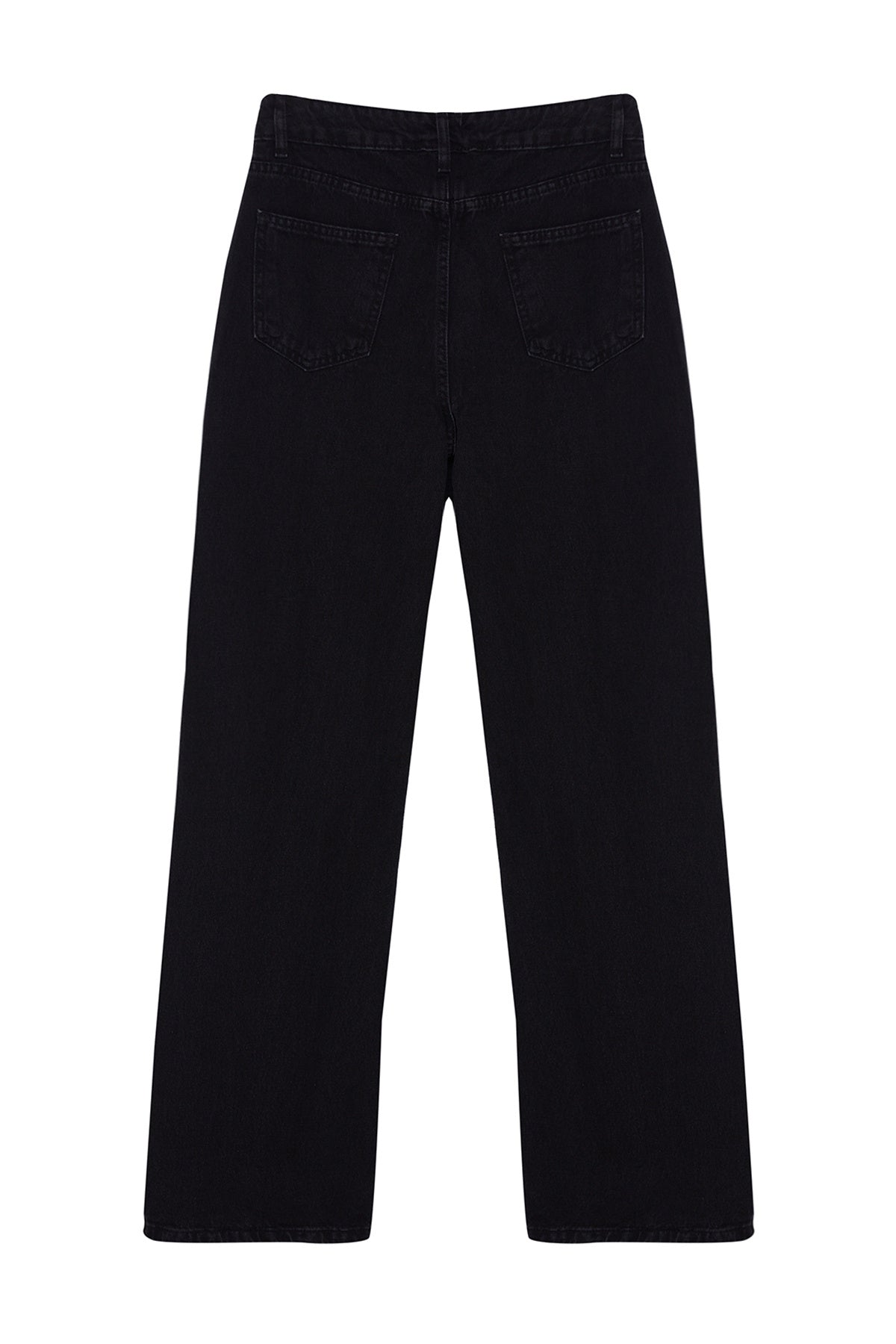 Trendyolmilla Mavi*001  Yüksek Bel Wide Leg Jeans TWOAW23JE00345