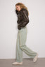 Mavi Soluk Efekt Vintage Yüksek Bel Wide Leg Geniş Paça %100 Pamuk Non-Stretch Jeans TWOSS23JE00166