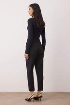 Trendyolmilla Siyah Havuç Kalıp Toka Detaylı Pantolon TWOAW26PL00154