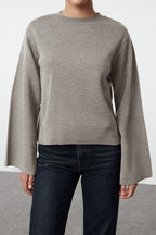 Trendyolmilla More Sustainable Taş Basic Triko Kazak TWOAW25KZ00313