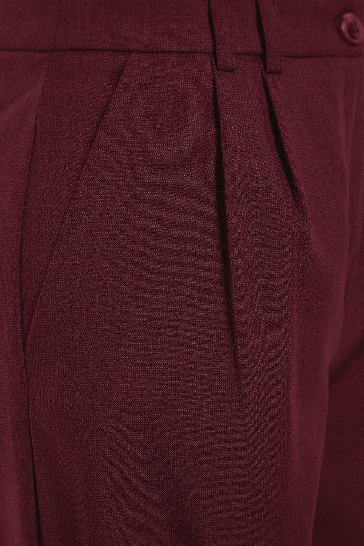 Trendyolmilla Vizon Wide Leg/Geniş Paça Pilili Dokuma Pantolon TWOAW22PL0475