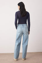Mavi Dikiş Detaylı Yüksek Bel Wide Leg Jeans TWOAW26JE00233