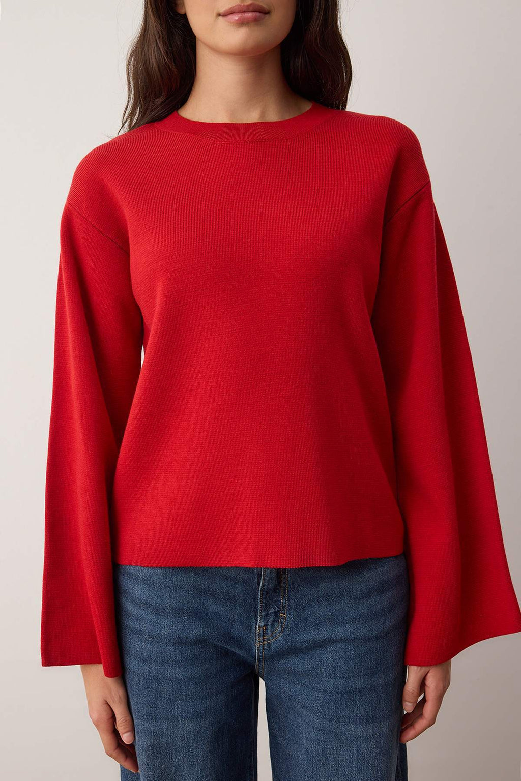 Trendyolmilla More Sustainable Taş Basic Triko Kazak TWOAW25KZ00313